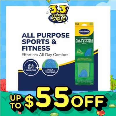 DR SCHOLL’S Dr Scholl's Athletic Series Sport Men (Pair) 1s