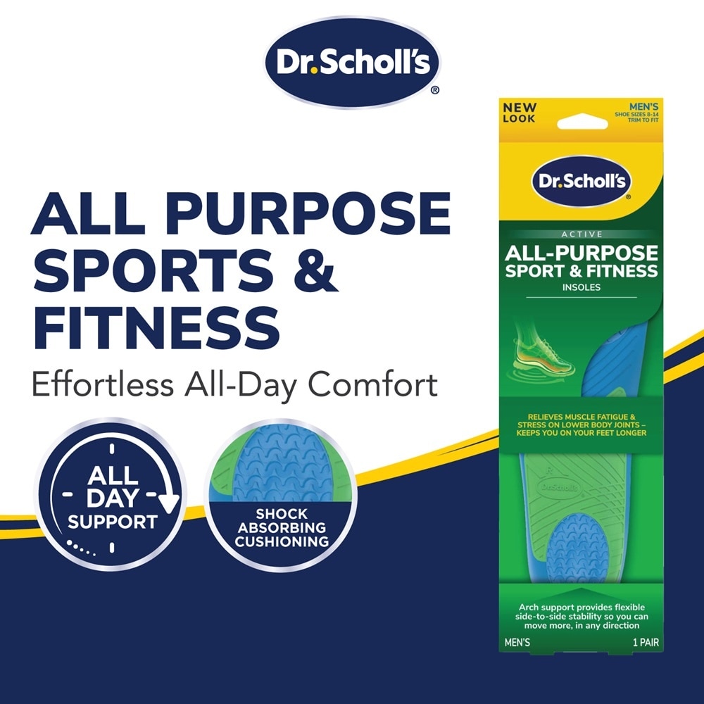 Dr Scholl's Athletic Series Sport Men (Pair) 1s