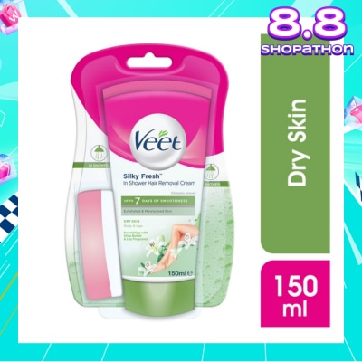 VEET In-shower Hair Removal Cream Dry Skin 150g