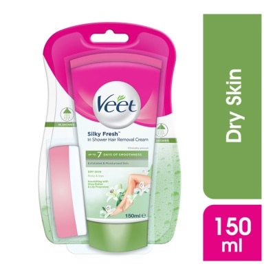 VEET In-shower Hair Removal Cream Dry Skin 150g