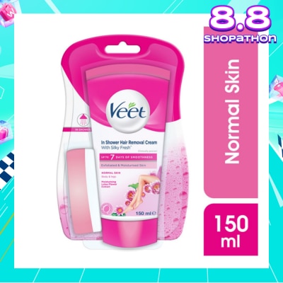 VEET In-shower Hair Removal Cream Normal Skin 150g
