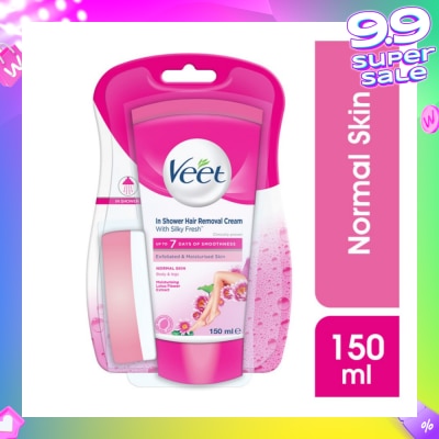 VEET In-shower Hair Removal Cream Normal Skin 150g