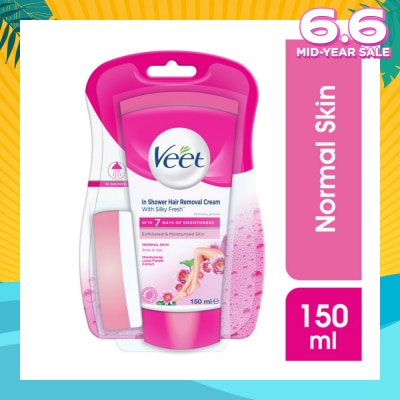 VEET In-shower Hair Removal Cream Normal Skin 150g