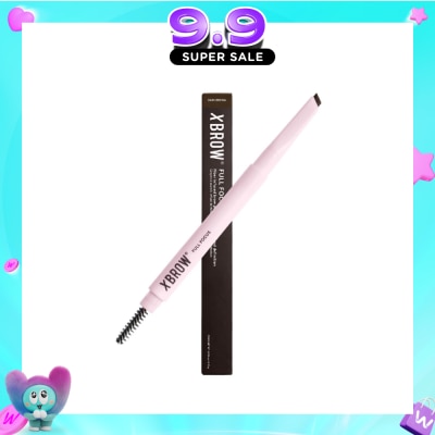 XLASH - XBROW Full Focus 3-in-1 Brow Pencil Dark Brown 1s&nbsp;(Expiry: Jun`2027) image