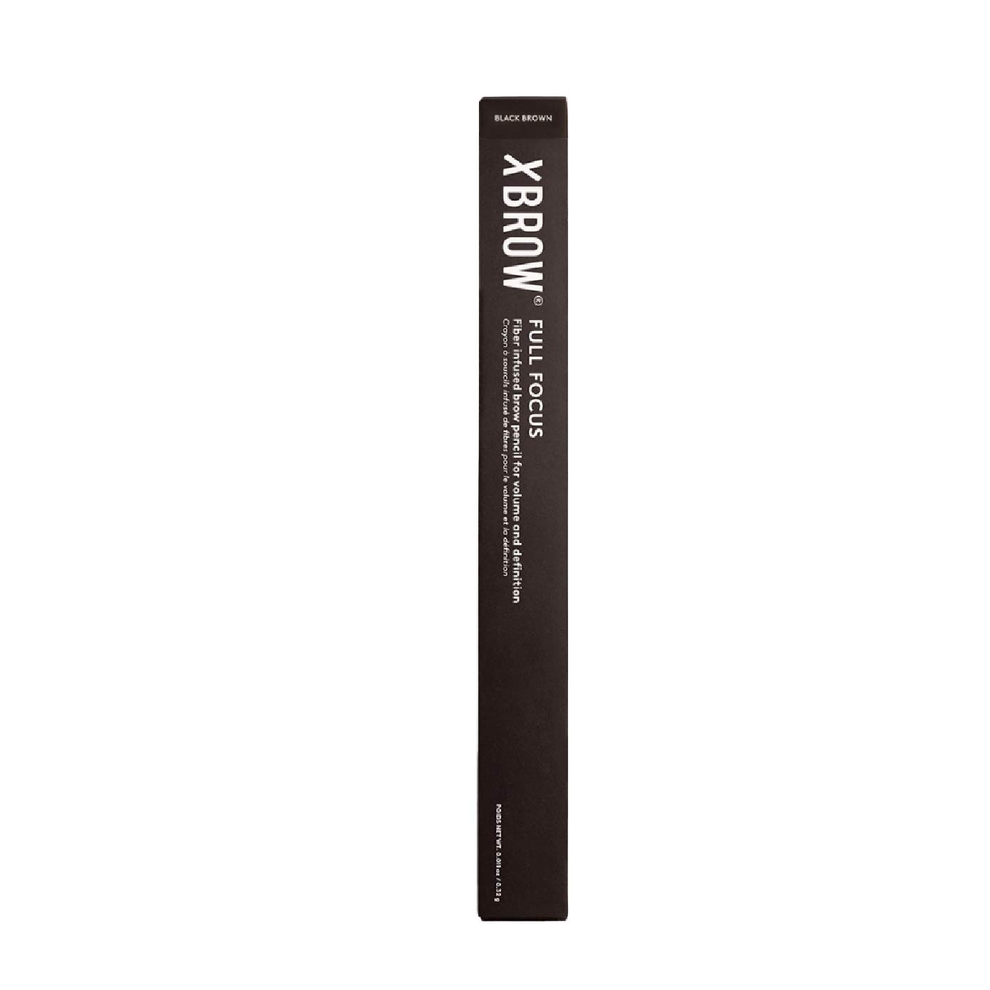XBROW Full Focus 3-in-1 Brow Pencil Black Brown 1s