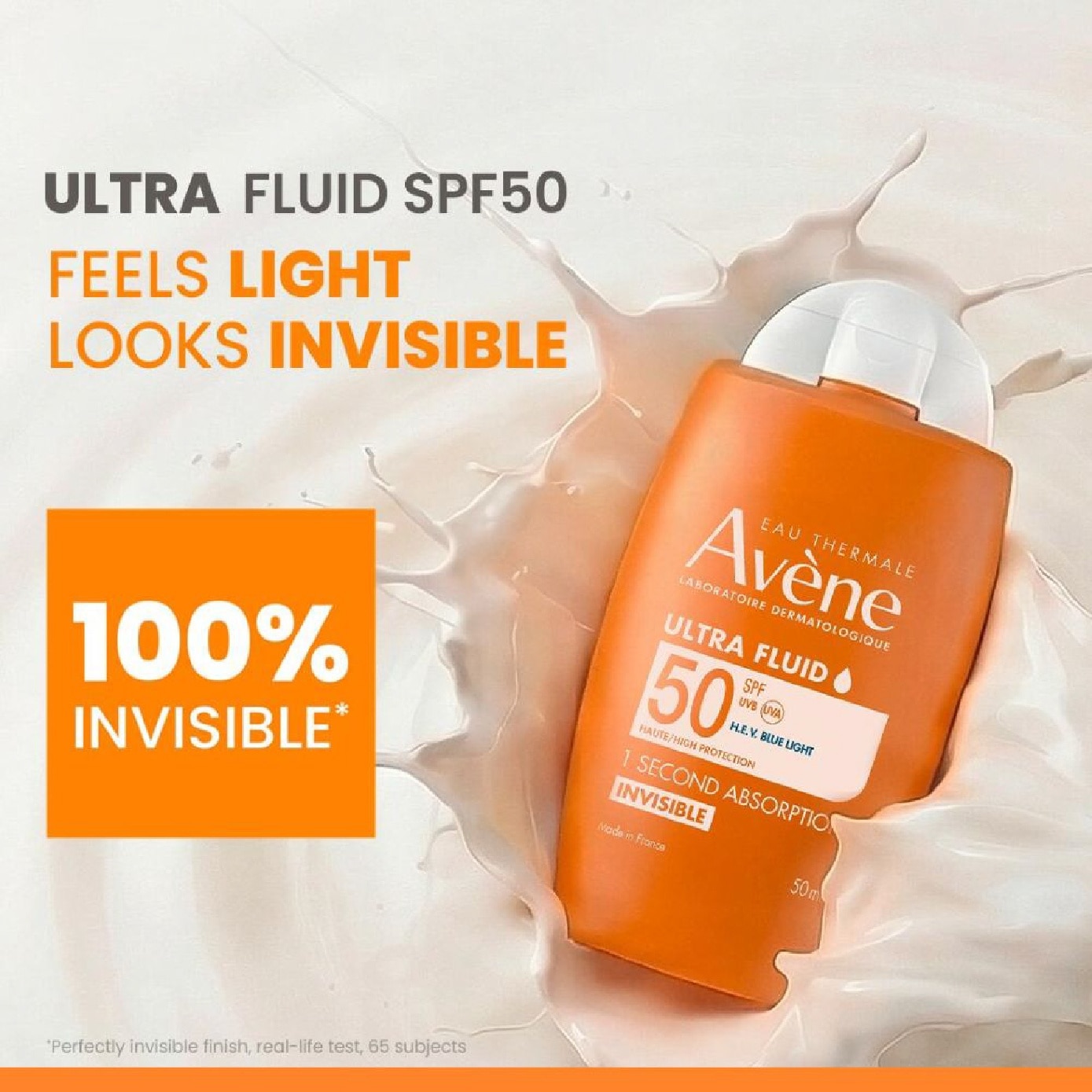 Ultra Fluid Invisible Sun Protection SPF50 Duo Packset consists 50ml x 2s with Free Vitamin Active CG Sample 2ml x 2s