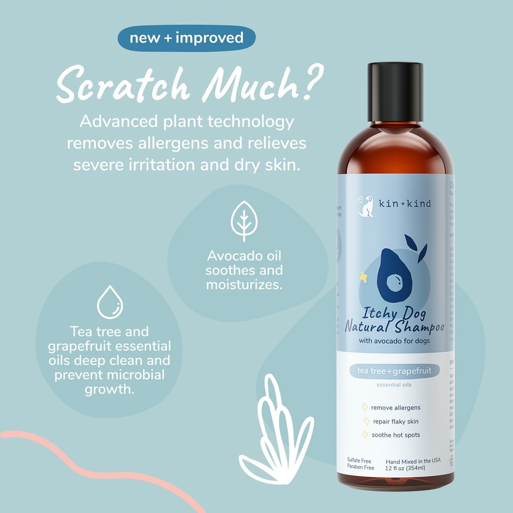 Tea Tree & Grapefruit Itchy Dog Natural Shampoo 354ml