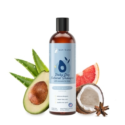 KIN + KIND - Tea Tree & Grapefruit Itchy Dog Natural Shampoo 354ml