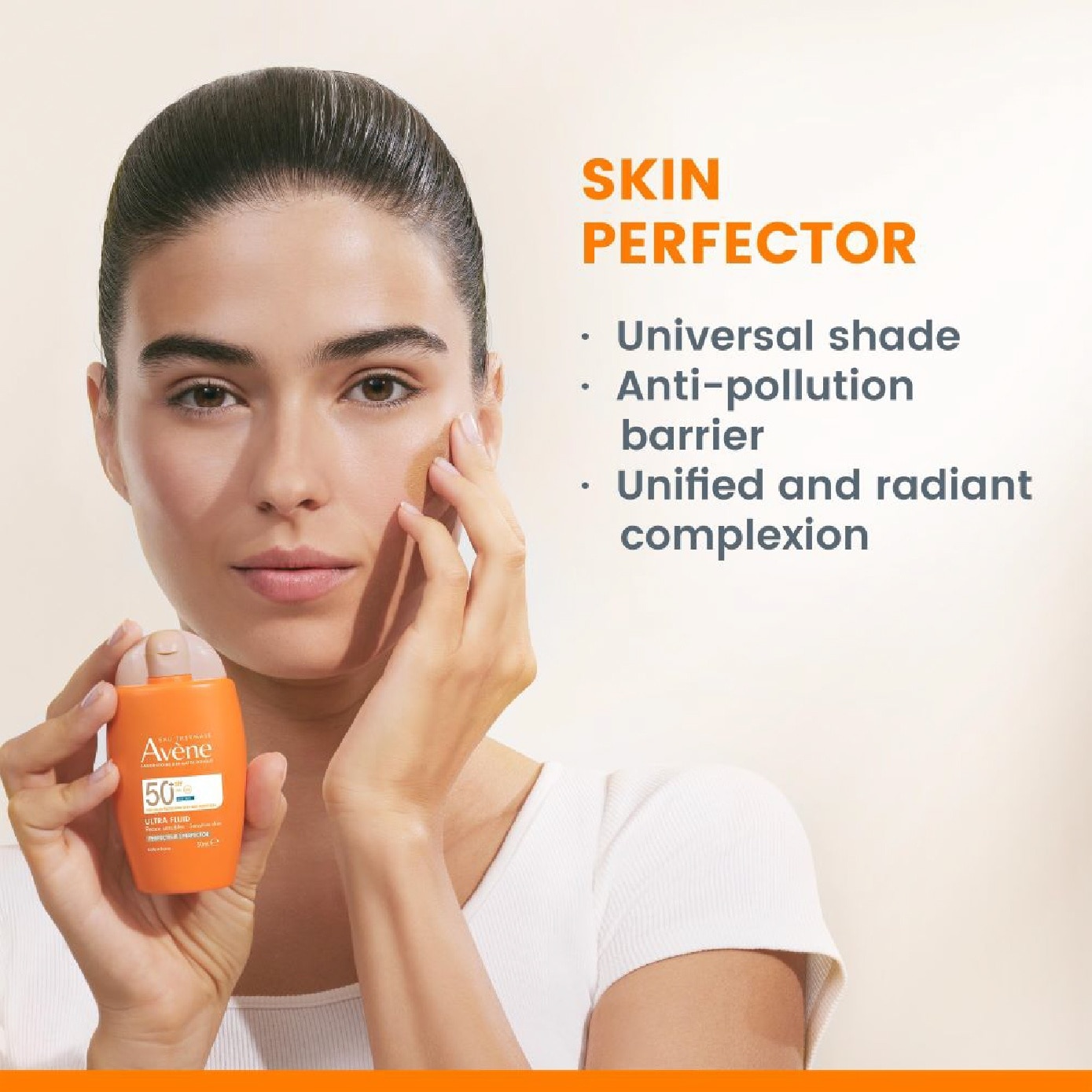 Ultra Fluid Perfector Sun Protection SPF50 Duo Packset consists 50ml x 2s with Free Vitamin Active CG Sample 2ml x 2s