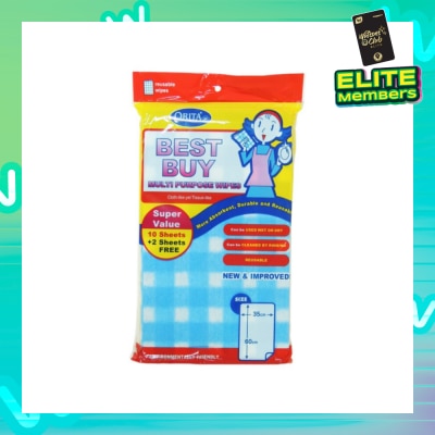 ORITA Best Buy Multi Purpose Wipes 10 + 2s