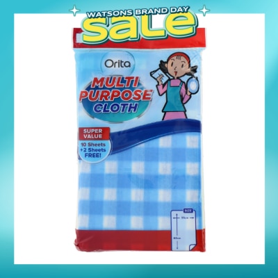 ORITA - Multi-Purpose Cloth 10s + 2s (Free)