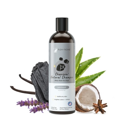 KIN + KIND - Charcoal Deep Clean Natural Shampoo for Dog Patchouli 354ml