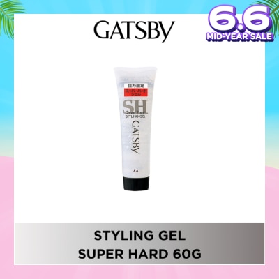 GATSBY Styling Gel Super Hard 60g