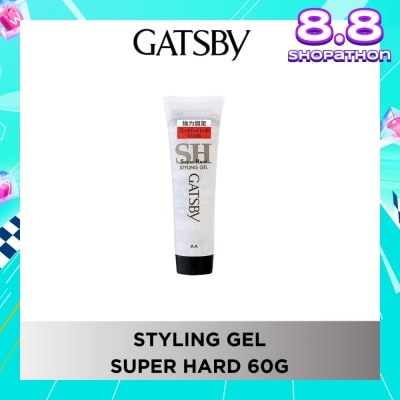 GATSBY Styling Gel Super Hard 60g