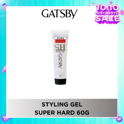 GATSBY Styling Gel Super Hard 60g