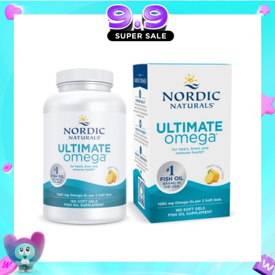 NORDIC NATURALS - Ultimate Omega Softgel 1280mg 180s image