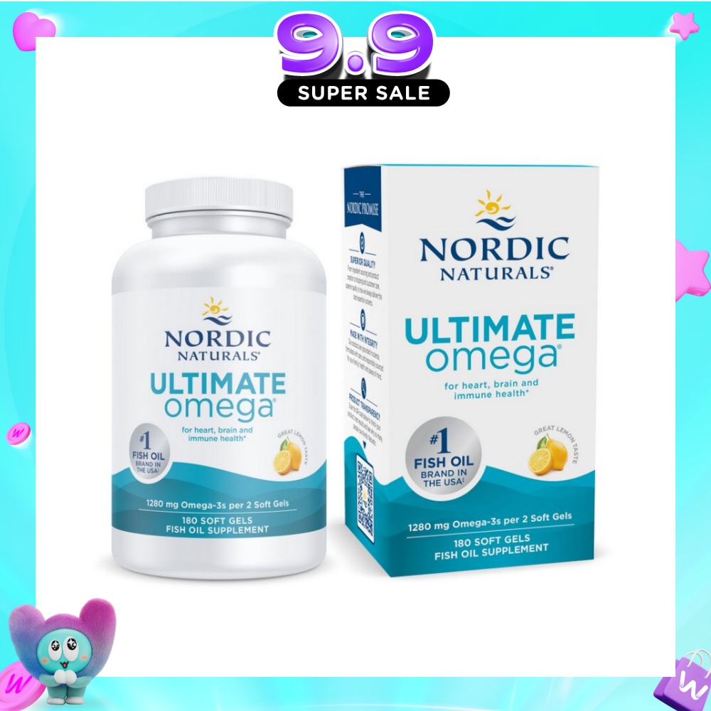 Ultimate Omega Softgel 1280mg 180s image