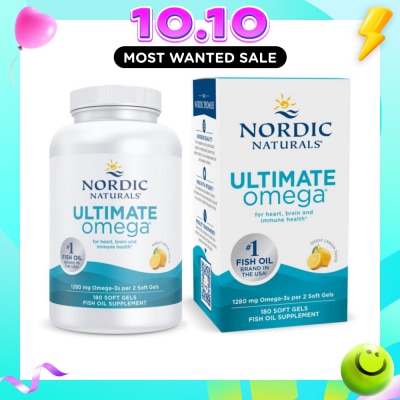 NORDIC NATURALS Ultimate Omega Softgel 1280mg 180s image