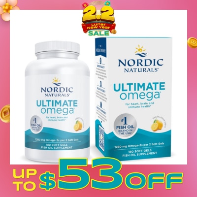 NORDIC NATURALS Ultimate Omega Softgel 1280mg 180s
