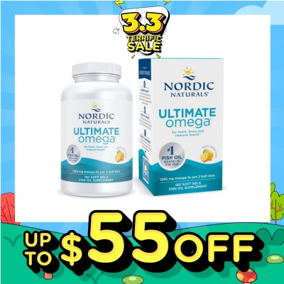 NORDIC NATURALS Ultimate Omega Softgel 1280mg 180s