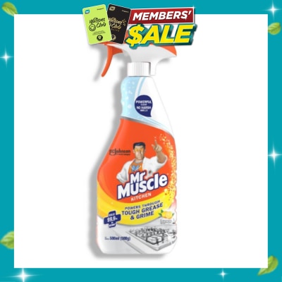 MR MUSCLE Kitchen Cleaner (Removes Tough Grease & Grime) 500ml image