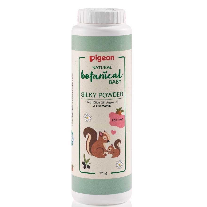 Natural Botanical Baby Silky Powder 125g En