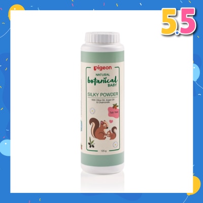 PIGEON Natural Botanical Baby Silky Powder 125g En