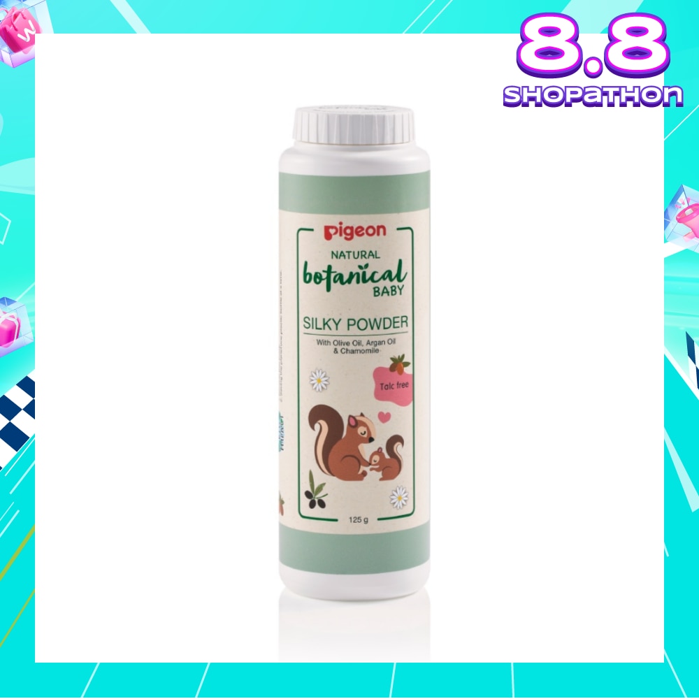 Natural Botanical Baby Silky Powder 125g En