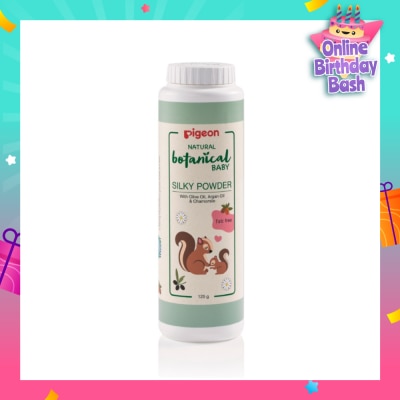 PIGEON Natural Botanical Baby Silky Powder 125g En