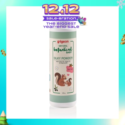 PIGEON Natural Botanical Baby Silky Powder 125g En