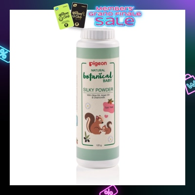PIGEON Natural Botanical Baby Silky Powder 125g En