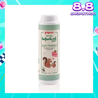 PIGEON Natural Botanical Baby Silky Powder 125g En