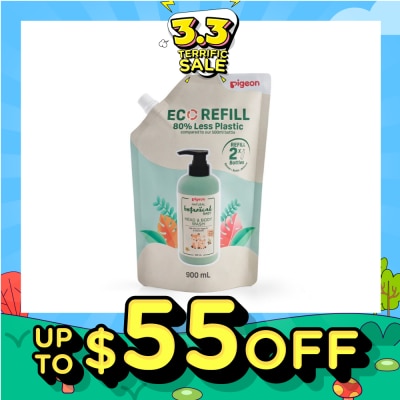 PIGEON Natural Botanical Baby Head & Body Wash Refill 900ml