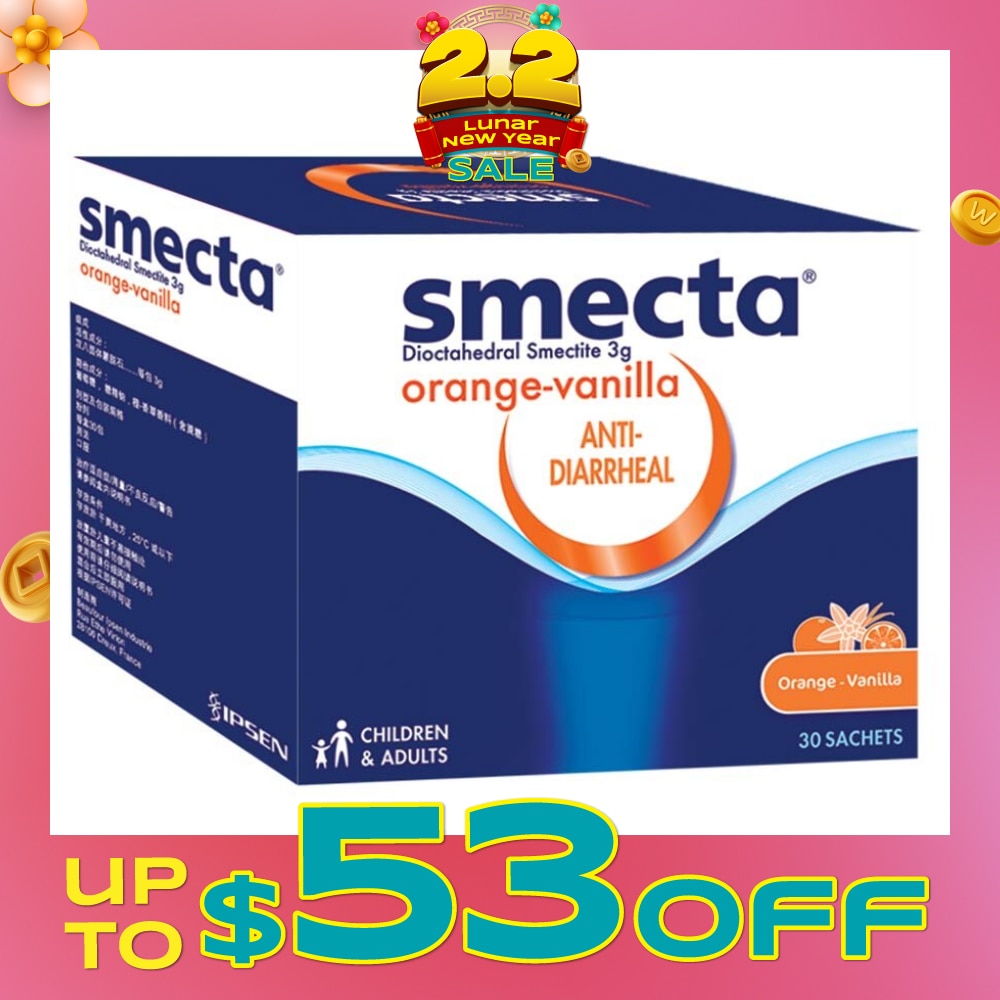 Orange Vanilla Powder (Treats And Relieve Diarrhea) 30s