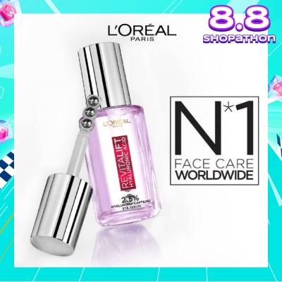 L'OREAL PARIS SKINCARE Hyaluronic Acid Eye Serum (2.5% Hyaluron + Caffeine) 20ml