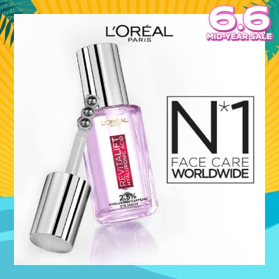 L'OREAL PARIS SKINCARE Hyaluronic Acid Eye Serum (2.5% Hyaluron + Caffeine) 20ml