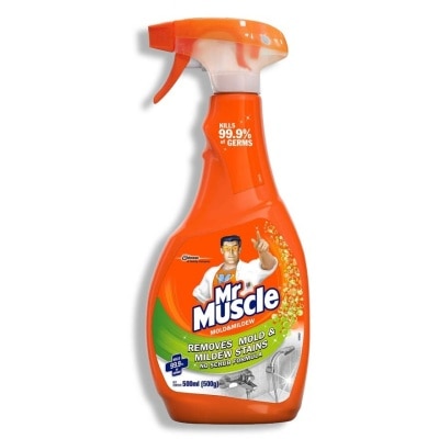 MR MUSCLE Mold & Mildew Cleaner (Kills 99.9% Of Germs) 500ml