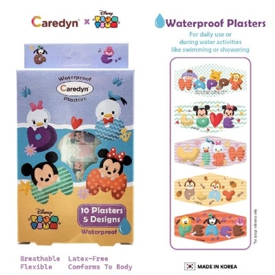 CAREDYN Tsum Tsum Waterproof Plasters 10s