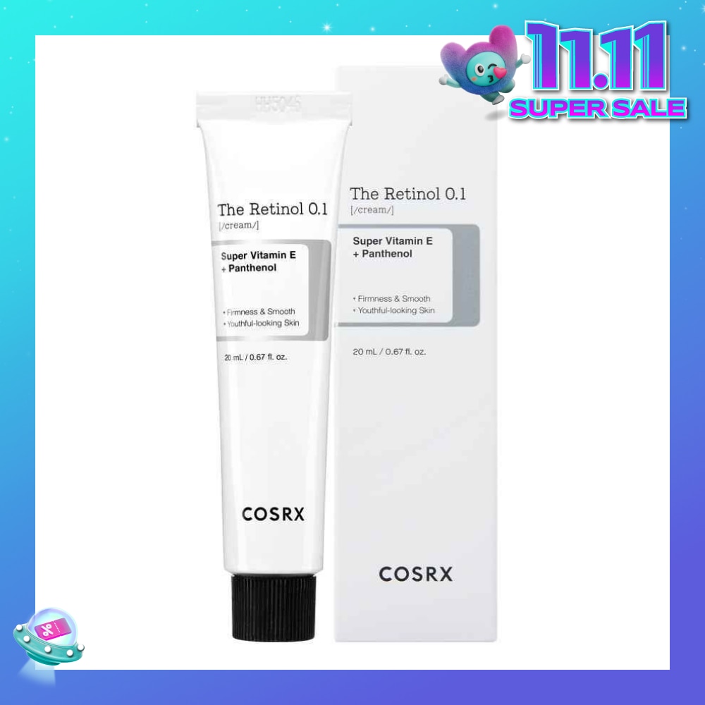 The Retinol 0.1 Cream (Target For Fine Lines, Wrinkles, Moisture Loss, Acne, Breakouts And Loss Of Skin Elasticity) 20ml<BR>