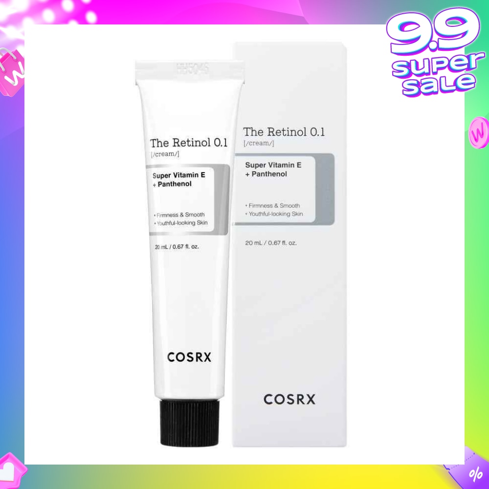 The Retinol 0.1 Cream (Target For Fine Lines, Wrinkles, Moisture Loss, Acne, Breakouts And Loss Of Skin Elasticity) 20ml<BR>