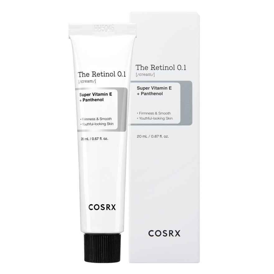 The Retinol 0.1 Cream (Target For Fine Lines, Wrinkles, Moisture Loss, Acne, Breakouts And Loss Of Skin Elasticity) 20ml<BR>