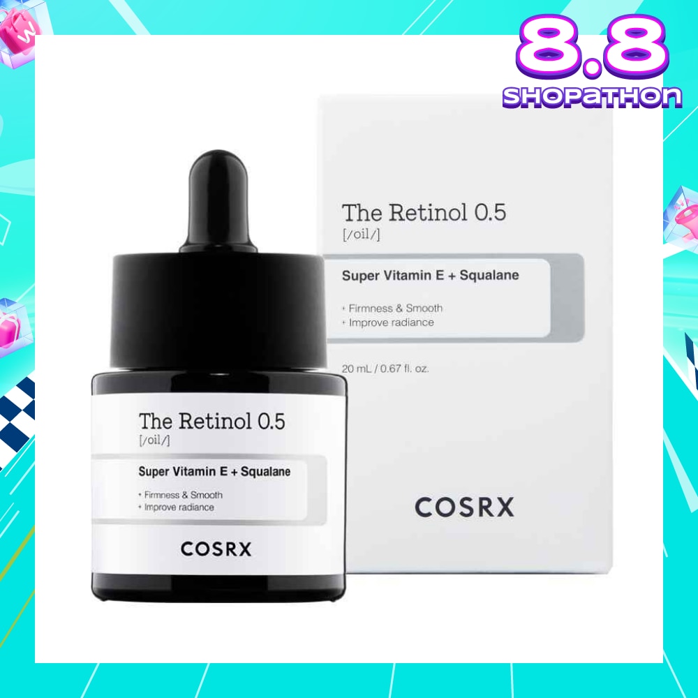 The Retinol 0.5 Oil (Target For Fine Lines, Wrinkles, Moisture Loss, Acne, Breakouts And Loss Of Skin Elasticity) 20ml