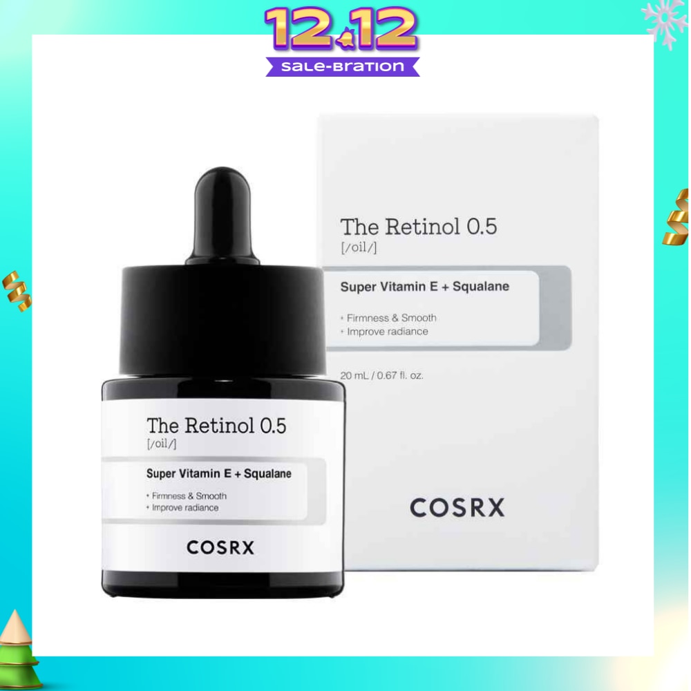 The Retinol 0.5 Oil (Target For Fine Lines, Wrinkles, Moisture Loss, Acne, Breakouts And Loss Of Skin Elasticity) 20ml