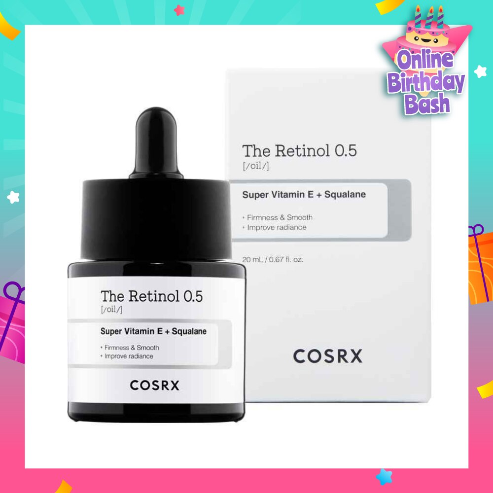 The Retinol 0.5 Oil (Target For Fine Lines, Wrinkles, Moisture Loss, Acne, Breakouts And Loss Of Skin Elasticity) 20ml