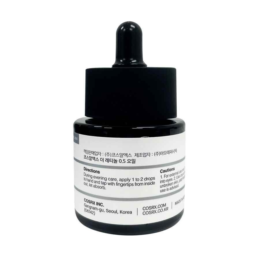 The Retinol 0.5 Oil (Target For Fine Lines, Wrinkles, Moisture Loss, Acne, Breakouts And Loss Of Skin Elasticity) 20ml