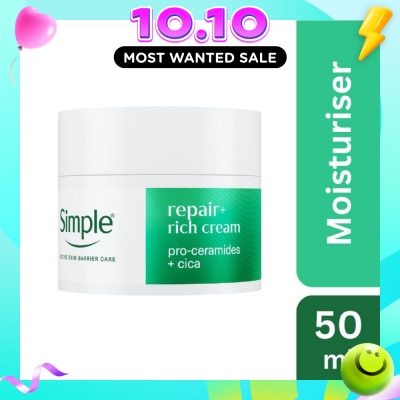 SIMPLE Active Skin Barrier Care Repair+ Rich Cream 50ml image