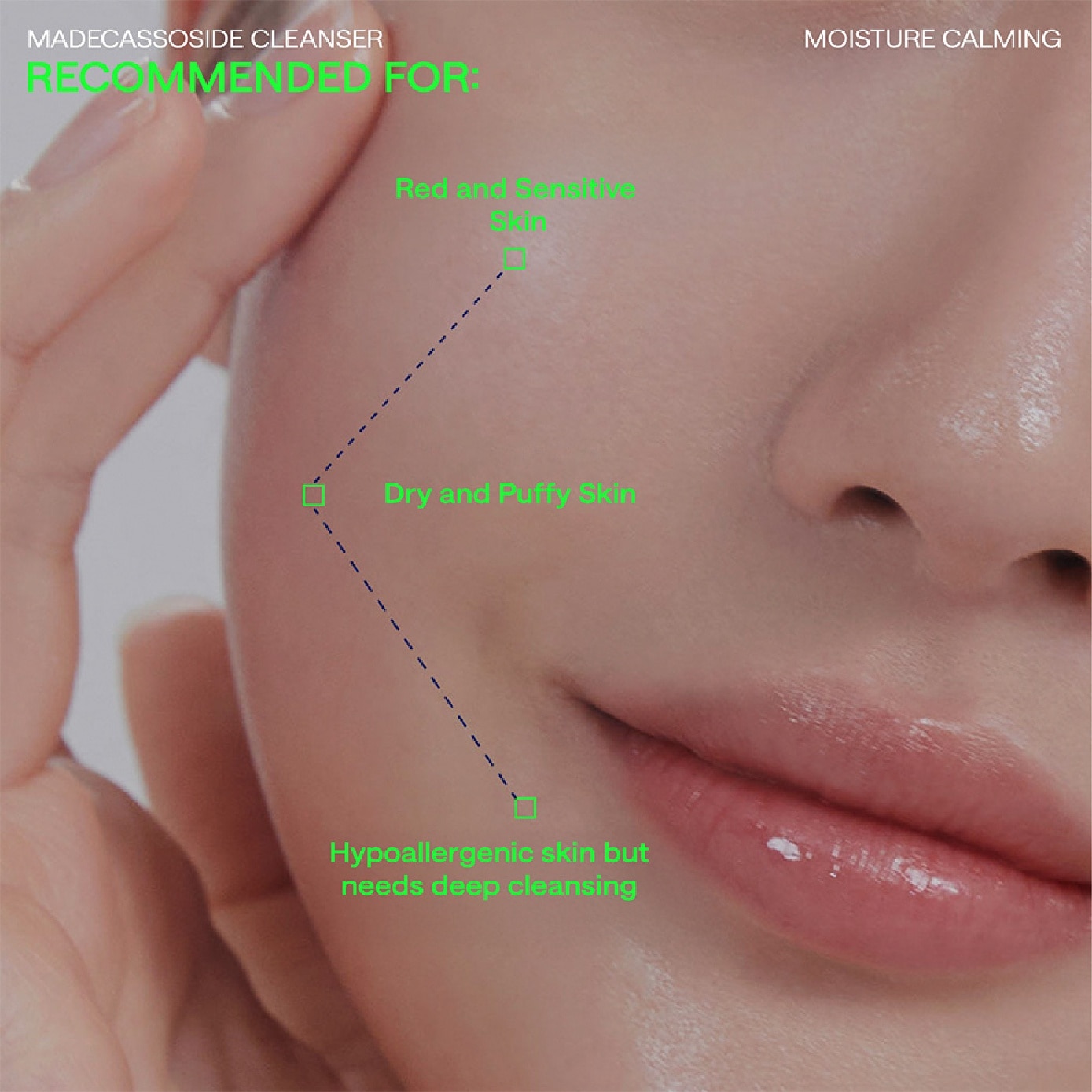 Madecassoside Moisture Calming Derma Foam Cleanser 120ml