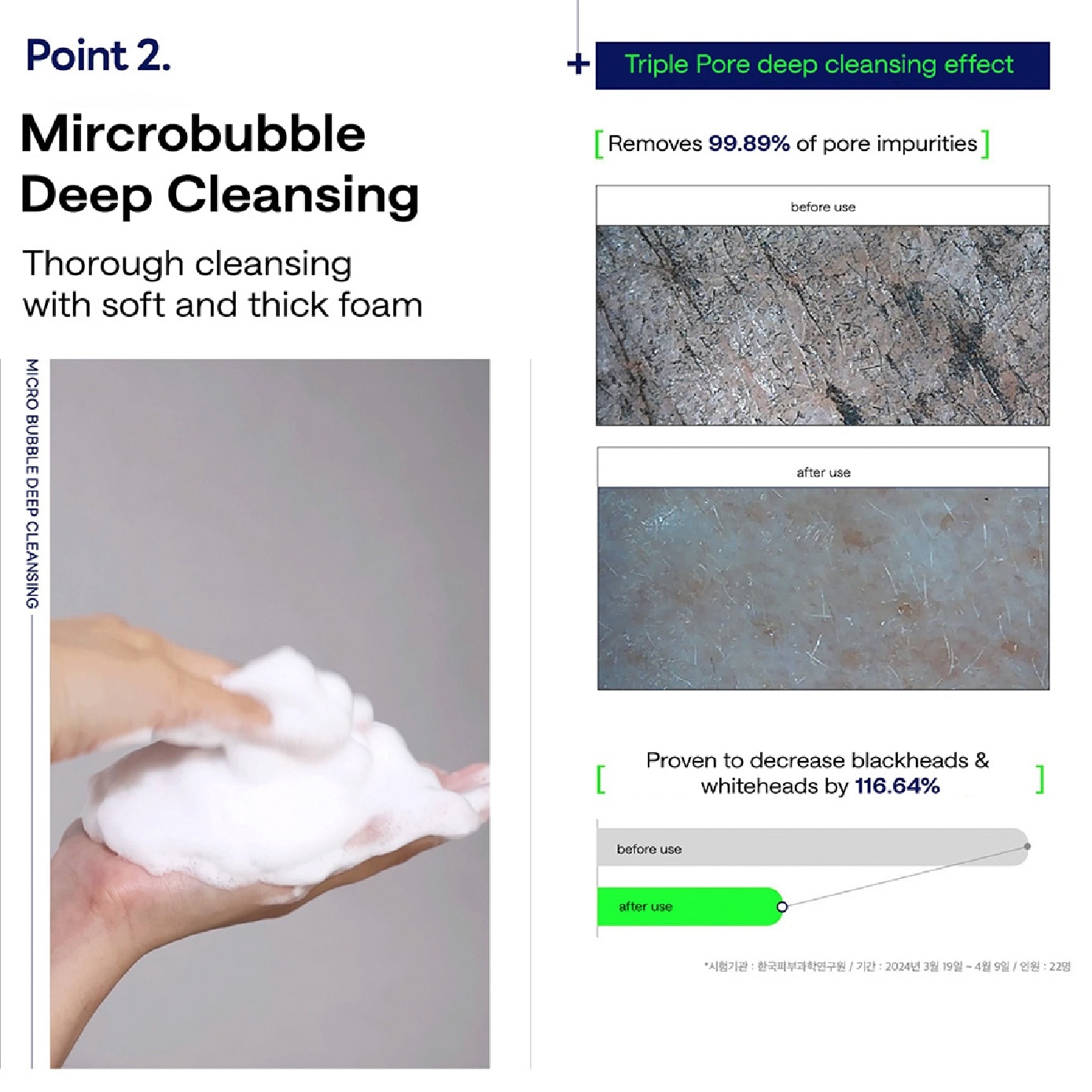 Madecassoside Moisture Calming Derma Foam Cleanser 120ml