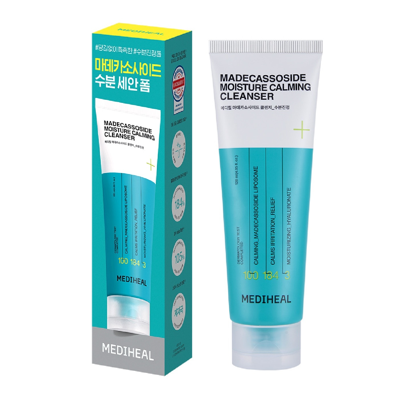Madecassoside Moisture Calming Derma Foam Cleanser 120ml