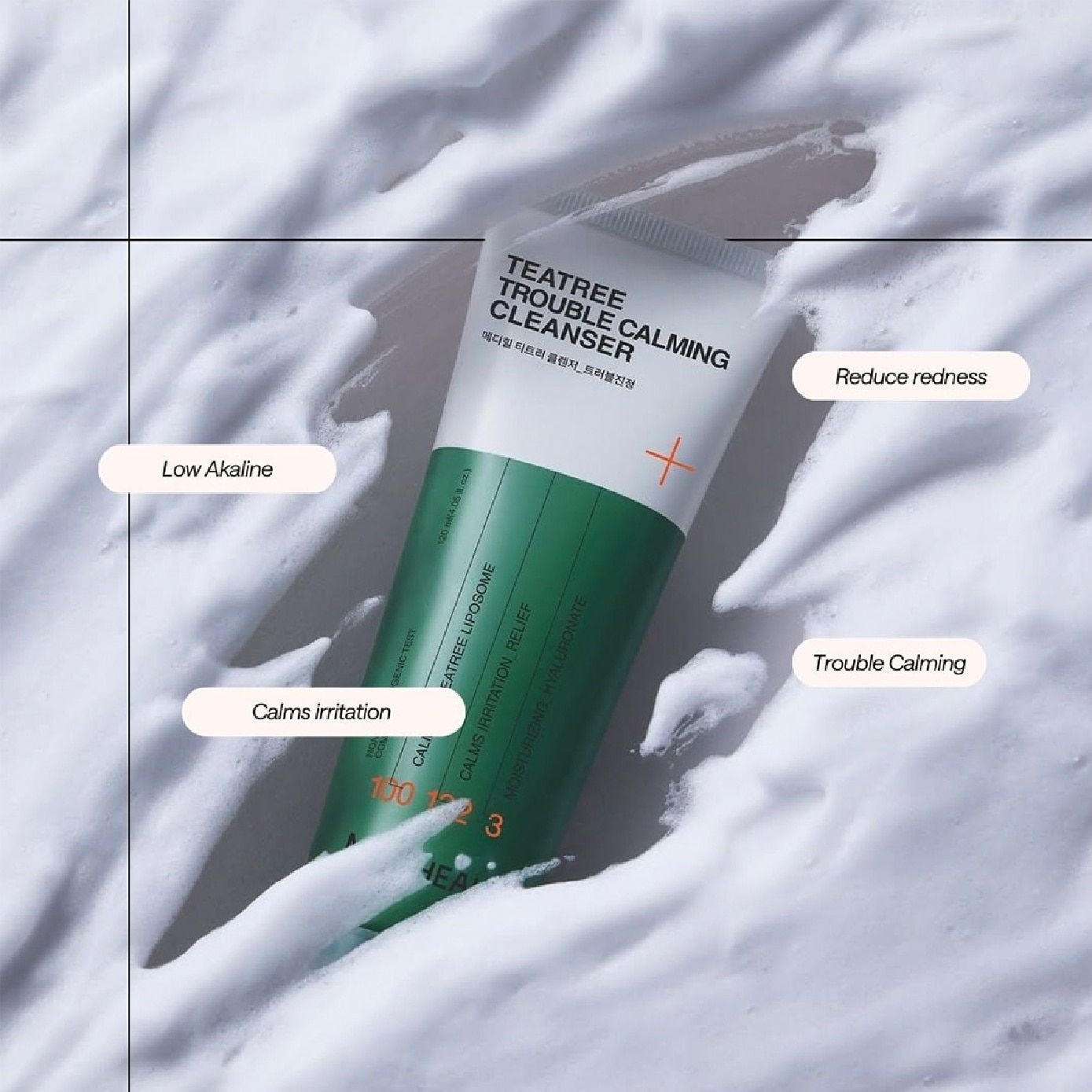 Teatree Trouble Calming Derma Foam Cleanser 120ml